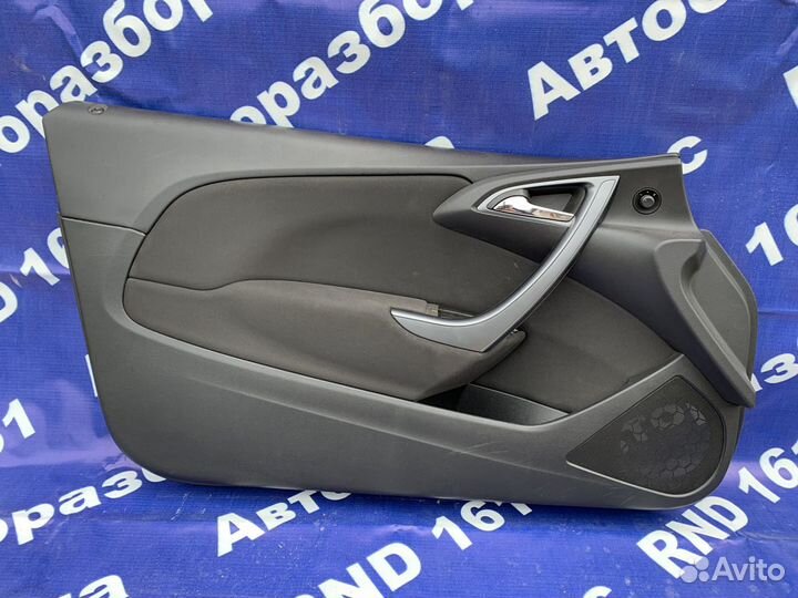 Обшивки дверей opel astra j gtc