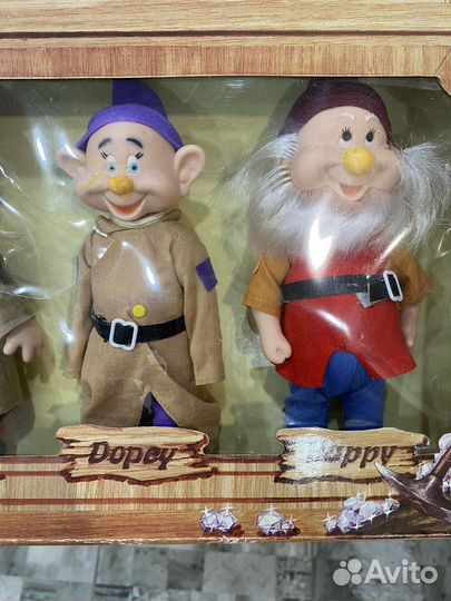 Disney Гномы, гном, куклы, Белоснежка и гномы