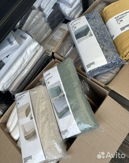 Простыни, одеяло, наволочки Икеа