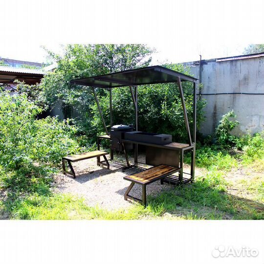 Мангал беседка