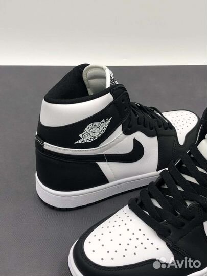 Nike Jordan I Retro Black White (2014) - 010