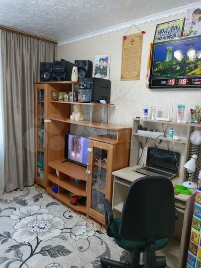 Комната 17,7 м² в 1-к., 2/5 эт.