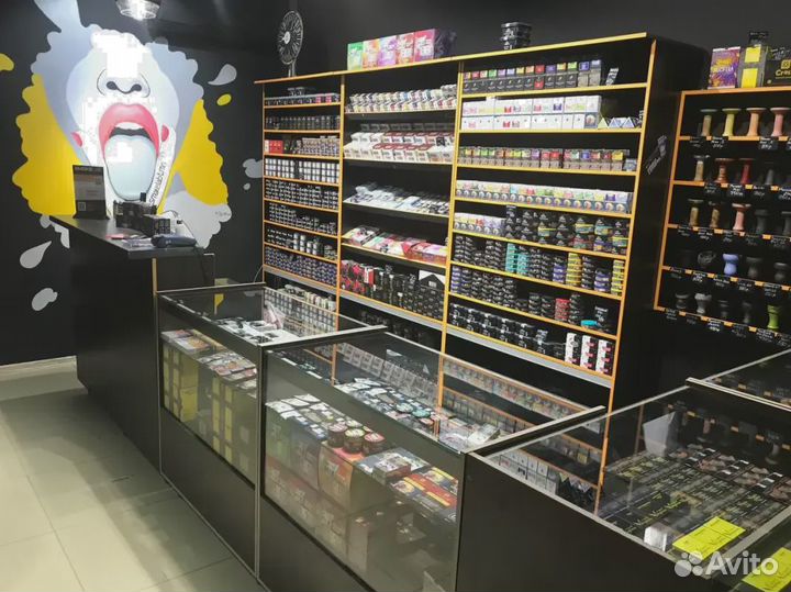 Продажа табачного магазина с вейпами