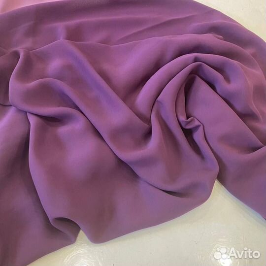 Отрез ткани креп шифон