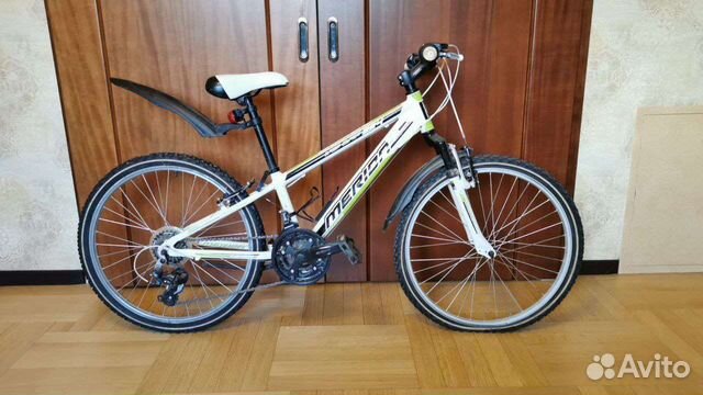 Горный велосипед merida подростковый