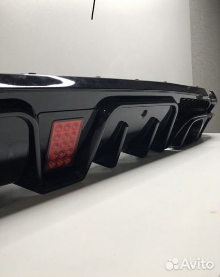 Диффузор w205 Brabus