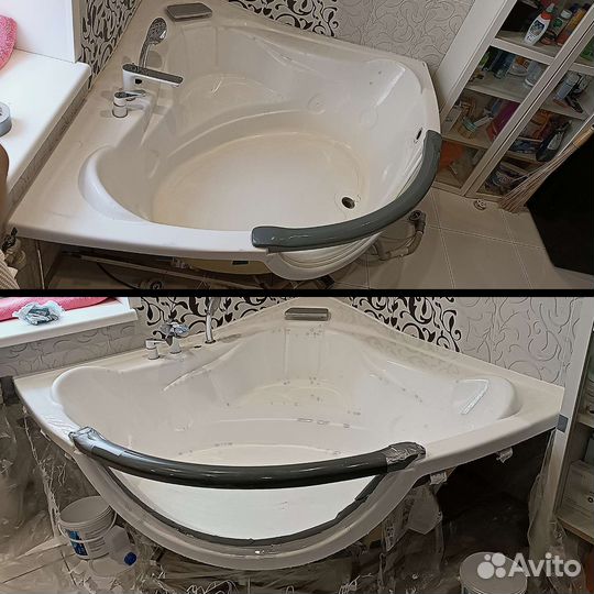 Реставрация ванн, джакузи и душевых кабин