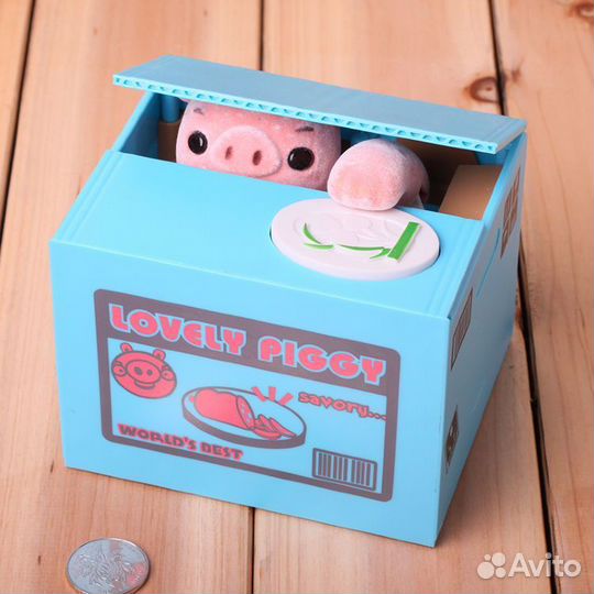 Копилка Свинка-воришка