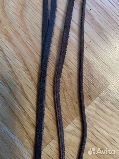 Кожаный шнурок на шею