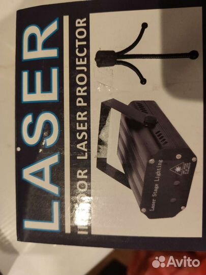 Лазерный новогодний проектор