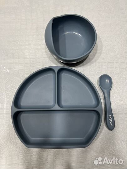 Посуда детская силиконовая