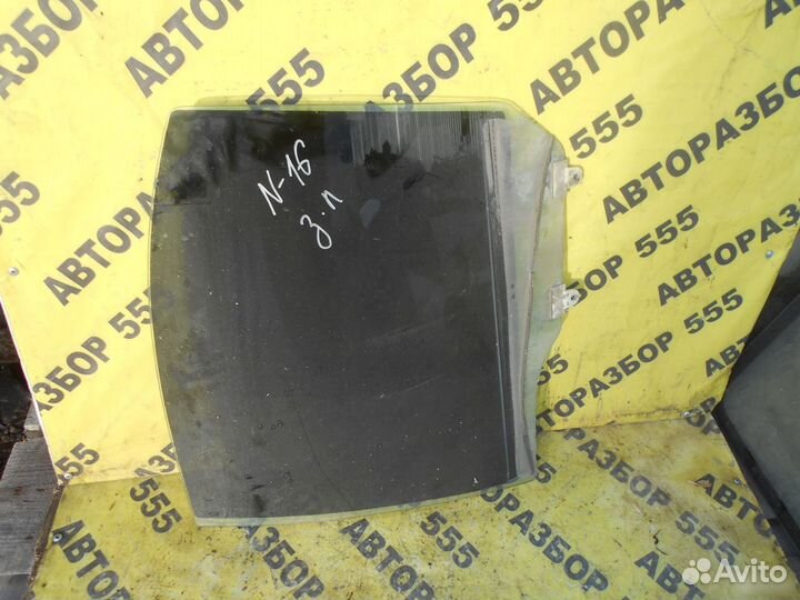 Стекло двери задней левой Nissan Almera N16 2000-2