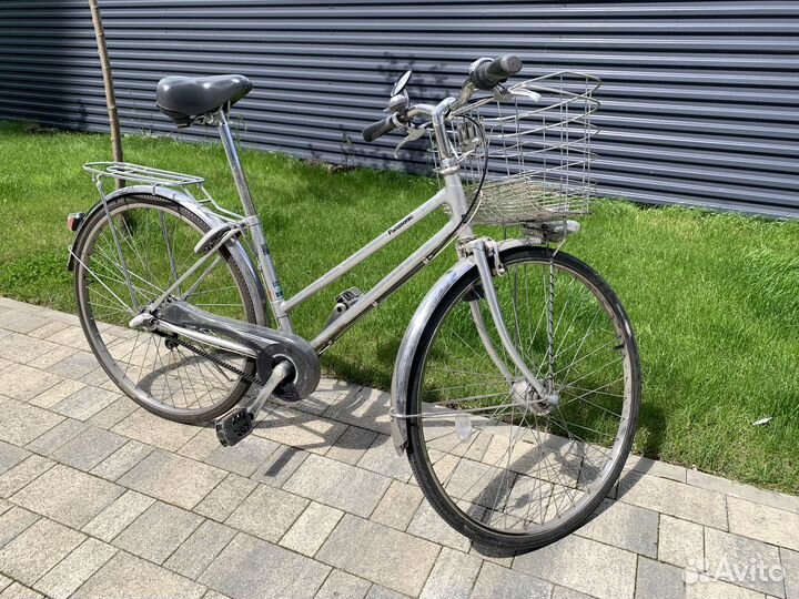 Японский велосипед Panasonic 3 скорости на ремне