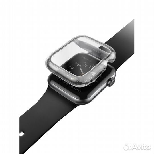 Чехол Uniq для Apple Watch 40 mm Garde Transparent