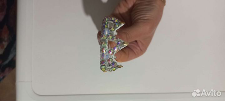 Украшение на пучок для художественной гимнастики