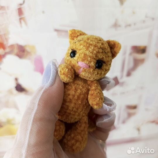 Вязаный Котёнок мини