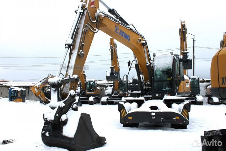 Колёсный экскаватор XCMG XE180WD, 2023