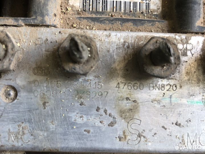 Nissan almera n16 блок абс