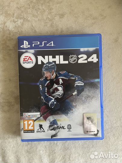 Диски на ps4 nhl24