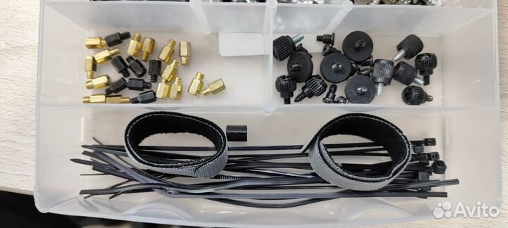 Комплект крепежа для пк - винтики,болты,стяжки