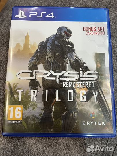Crysis remastered trilogy ps4