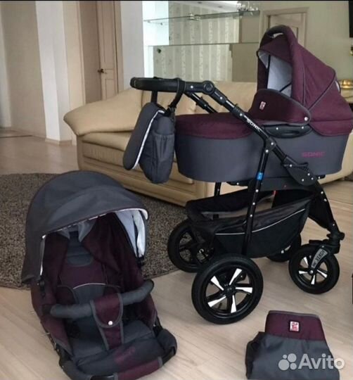 Коляска верди с автолюлькой