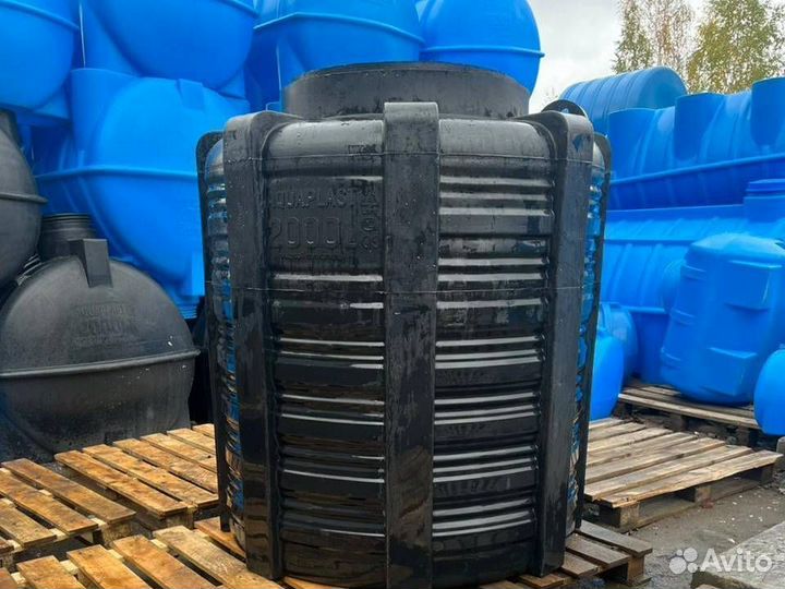 Емкость пластиковая 3 м3 для канализации