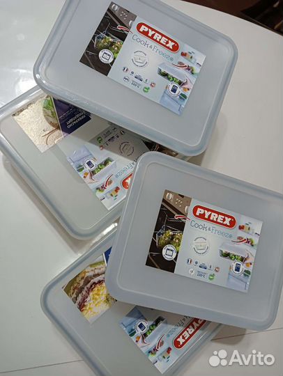 Стеклянные формы с крышками для запекания