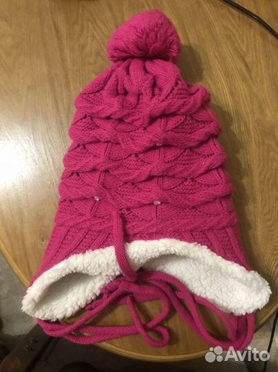 Шапка, варежки, манишка