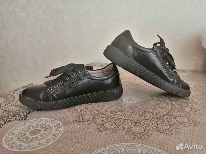 Закрытые туфли д/девочки, р32, 20см, кожа