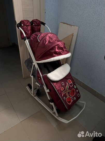 Коляска санки