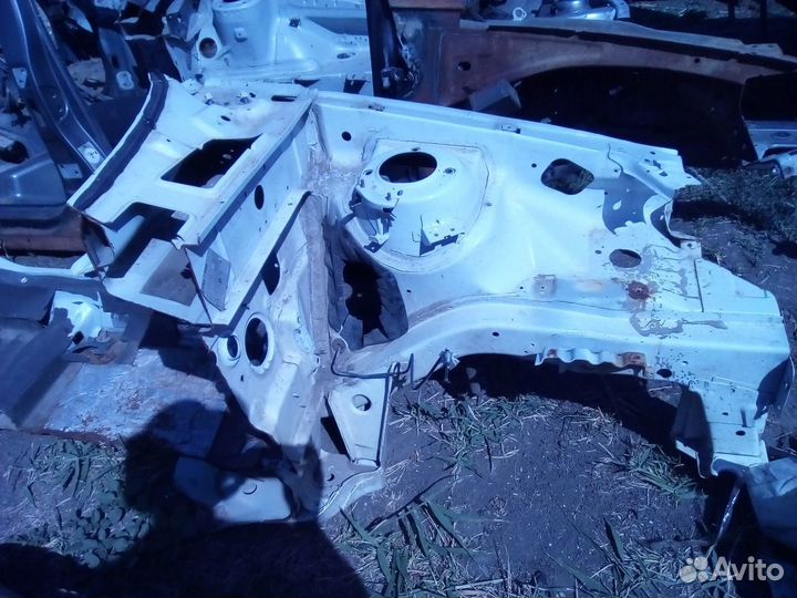 Лонжерон передний левый Шевроле Ланос