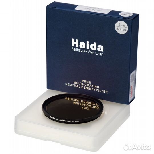 Светофильтр нейтрально-серый Haida Slim proii 58mm