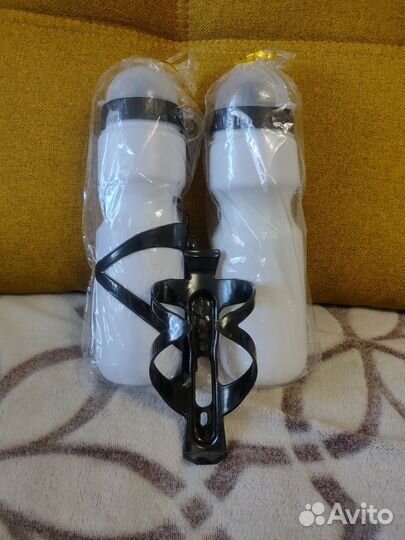 Флягодержатель для велосипеда + бутылка для воды