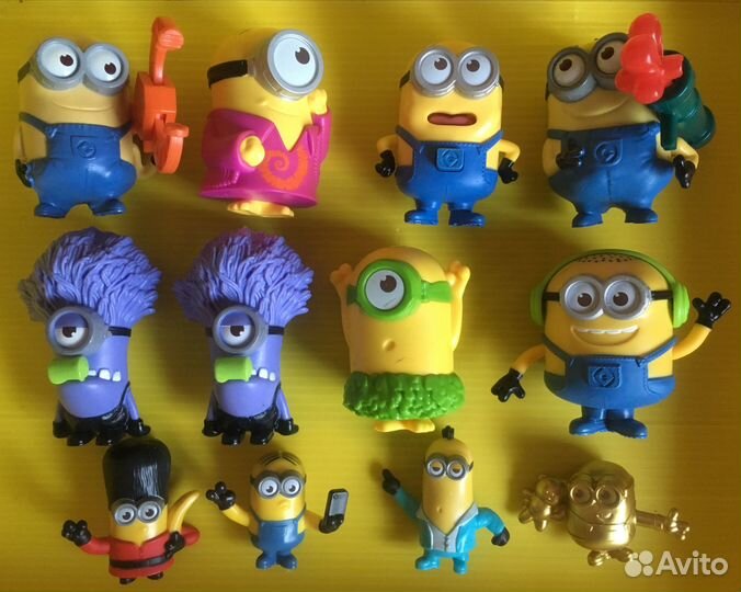Игрушки миньоны Макдональдс