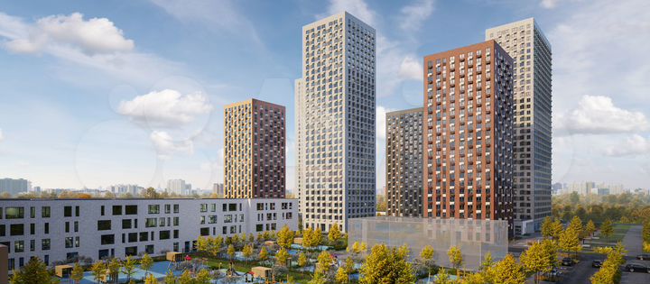 Квартира-студия, 19,9 м², 23/33 эт.