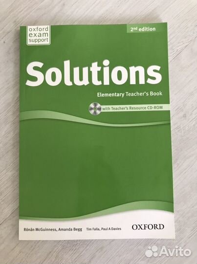 Учебники для учителя по англ языку Solutions