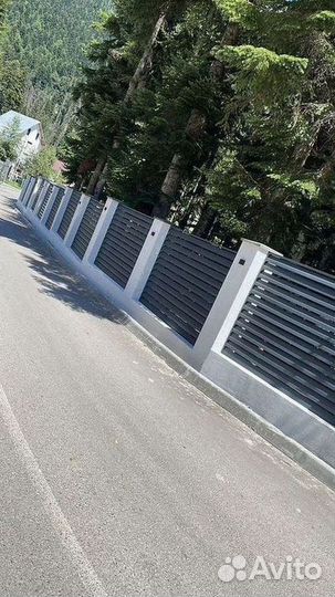 Забор жалюзи с доставкой и НДС на заказ