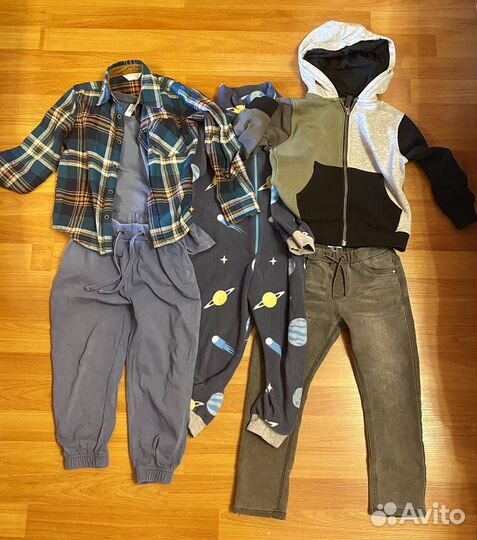 Вещи пакетом на мальчика 110