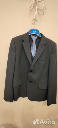 Пиджак, жилетка, галстук на мальчика 152 см