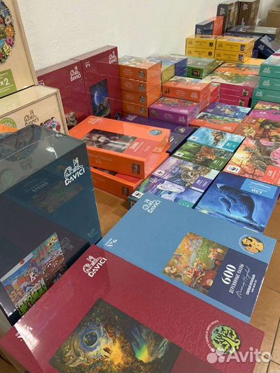 Деревянные пазлы davici