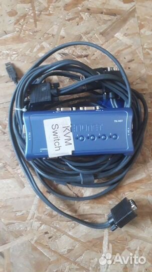 Kvм переключaтель тrеndnеt тк-407K