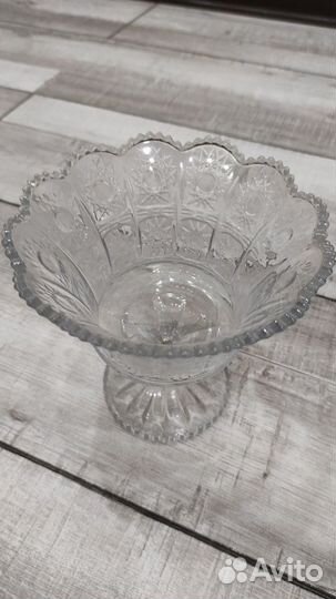 Ваза для орешков/ конфет хрусталь