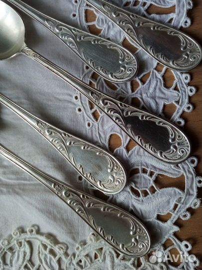 Мельхиоровые ложки, вилки СССР