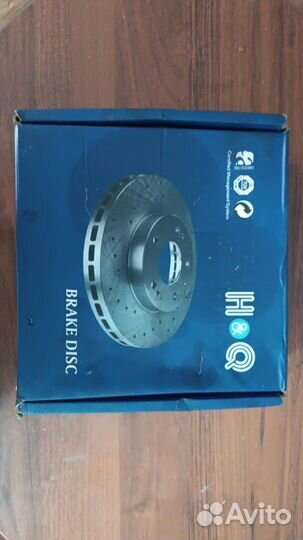 Диск тормозной kia rio 1