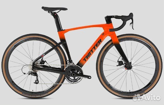 Велосипед Twitter Gravel-V2 R7000-22S Carbon 2022