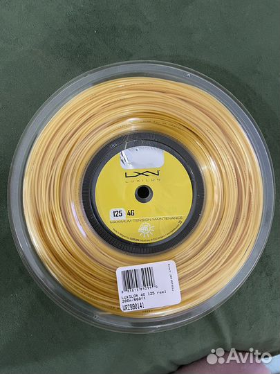 Теннисные струны luxilon 4g