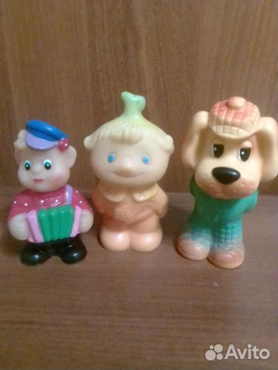 Резиновые игрушки СССР