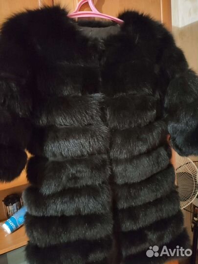 Шуба из песца
