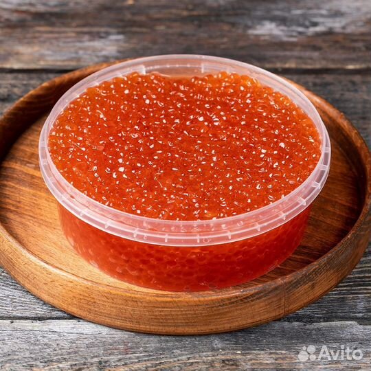 Красная икра горбуши